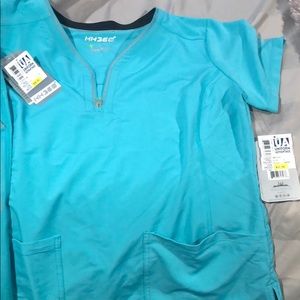 Light green teal scrubs